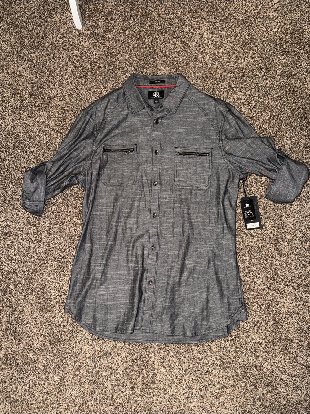 Rock&Republic Button Down size Large NWT